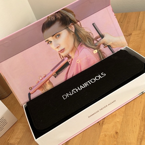 *NIB* DNA HAIRTOOLS STYLING COMB PRO ROSE GOLD - Picture 2 of 7